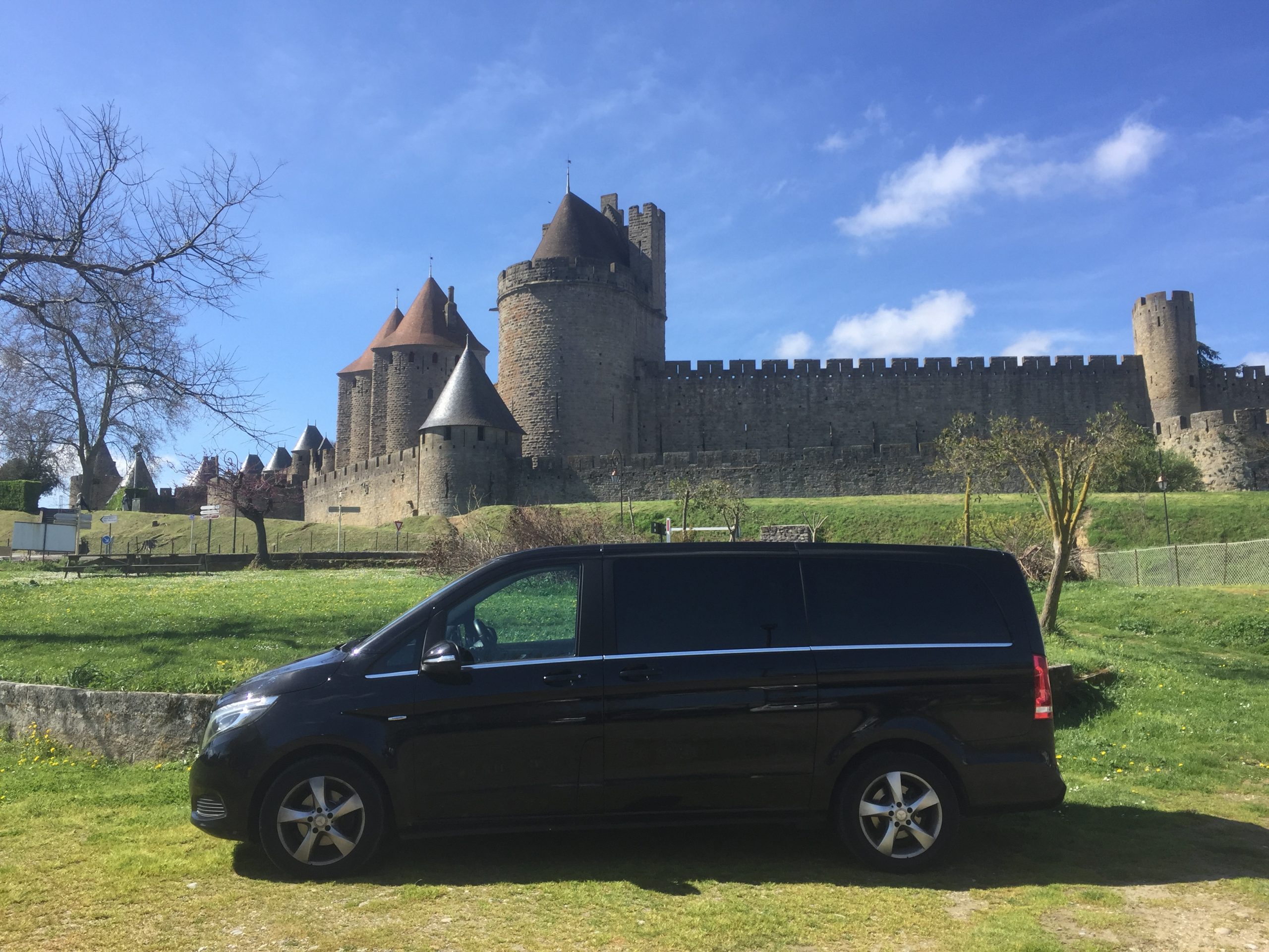 Chauffeur privé Toulouse vers Carcassonne